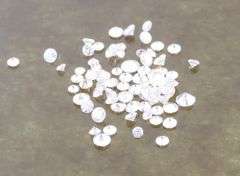 High fire .94ct set of round brilliant Diamonds!
