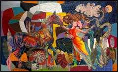 Amazing oversize original by Tadeo Zavaleta