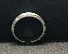 14K WHITE GOLD MEN’S WEDDING BAND