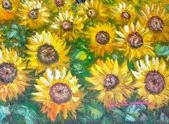 VERY  BEAUTIFUL PAINTING ON CANVAS