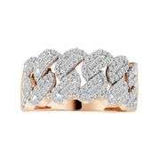 1ct Cuban Men's Ring