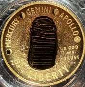 Low Mintage 2019 Proof $5 2019 Apollo 11 50 th Anniversary Gold Coin