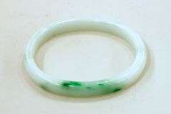Type A Fine Burmese Jadeite Bangle