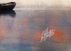 Alberto Insigne "Il Pescatore nel Silenzio" Signed Giclee
