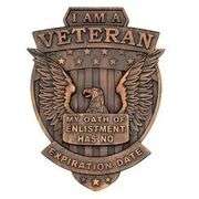 Handcrafted Patriotic Eagle Wall Mount