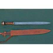 29-Inch Maximus Gladius Sword Hand-Forged Damascus Steel Blade