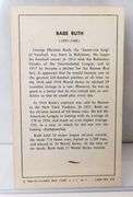 Babe Ruth 19609 ED-U Flash Baseball Card