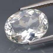 Boom! It's a sparkle bomb! 4.37ct pure white Beryl!!