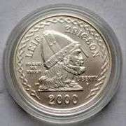 2000 Leif Erickson Unc Comm Silver Dollar