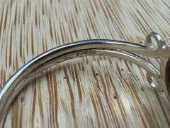 Sterling Silver Genuine Natural Garnet Gemstone Ring Size 10