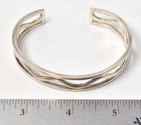 Cuff Bracelet in Sterling Silver
