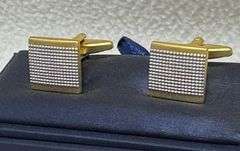 Stainless steel Jeweled Style Cufflinks