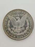 1898 Philadelphia Morgan Silver Dollar, Cleaned