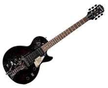 Metallica James Hetfield Signed Custom Epiphone Graphics Guitar ACOA