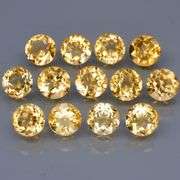 Ravishing 10.08ct top golden eye clean Citrine set