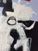 Basquiat Inspired Abstract painting