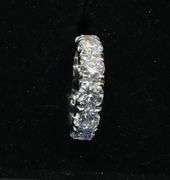 BEAUTIFUL 14K WHITE GOLD DIAMOND WEDDING BAND