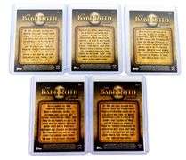 5 Babe Ruth, The Story 2015 Baseball Cards