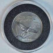 Pristine-perfect Gem BU 1997 $50 pure Platinum Eagle. Custom capsule