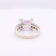 Must have GIA certified 18K Sapphire and Diamond Ring