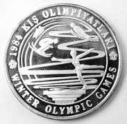 1984 Olympic Winter Games Silver Coin