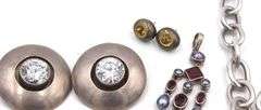 Vintage 925 sterling silver mixed jewelry