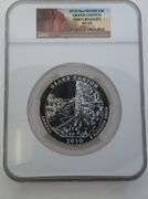 2010 5 OZ. Silver Quarter - Grand Canyon - MS69 NGC