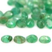 Rich emerald green 7.49ct 35pc Emerald set