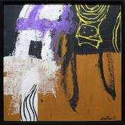 Gestural Abstraction with Bold Color