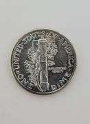 1938 Philadelphia Mercury Dime, UNC