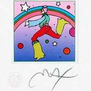 Cosmic Jumper Detail I by Peter Max
