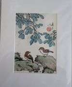 Collection of 3 original painting by Ping Zheng hand signed. Beautiful scenery