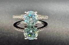 Gorgeous 2.75 Ct Color Change Lab Created Alexandrite Ring