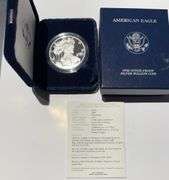 2006 Proof Silver Eagle W Box& Paper