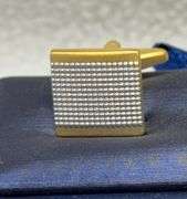 Stainless steel Jeweled Style Cufflinks