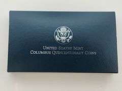 1992 Set Columbus Quincentenary, 2 Coins PR