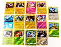 Lot of 14 Pokémon Refractor Trade Cards