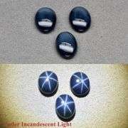 Amazing 3 piece matched set of Star Sapphires weighing 2.37cts!