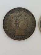 1899 & 1902 S Barber Half Dollar, Circulated