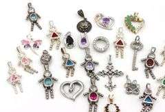 Group lot of Vintage 925 sterling silver pendants