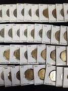 Lot Of 63 Coins From Jordan In Cardboard Holders