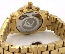 Renato Colleziioni T-Rex grand diver quartz limited edition diamond accent gold tone watch