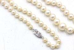 Graduated 4.5-8mm pearl necklace