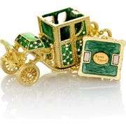 24k Gold Plated Fabergé Style Chariot