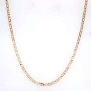 18kt Yellow gold Gucci style link chain necklace