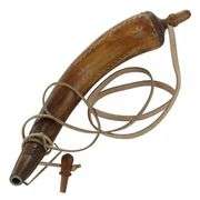 Natural Horn Black Powder Flask