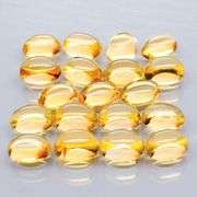 Gorgeous 16.65ct all natural Citrine cabochon set