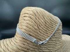 Sterling Silver Italian Ball Bead Strand Chain 4mm 925 Italy Bracelet 7"