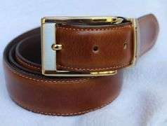 Classy Fine Quality Leather Belt, Made In Italy