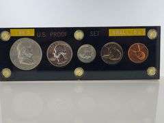 1960 Small Date United States Proof Set - Capital Plastics Case